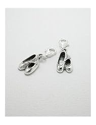 Shoes Charm In 92.5 Sterling Silver