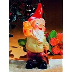 Zwerg mit Laterne, 20cm gro�