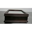 Ball Qube Wood Base with Mirror (Fits Grandstand Baseball Display)