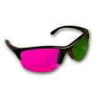 ProX Style 3D Glasses - Magenta / Green Plastic 3D Glasses The Ultimate Way to Watch Ice Age 3 Dawn of The Dinosaurs 3D and Other New 3d Movies At Home (1Pair)