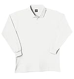 SOWA(ソーワ) 長袖ポロシャツ ホワイト Mサイズ 0080