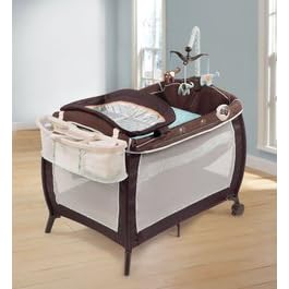 Carters Elephant Parade Comfort 'N Care Playard & Changer