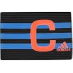 Adidas Fascia Capitano Nera/Azzurra/A...