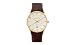 Skagen Herrenarmbanduhr Slimline Leder 474XLGL