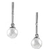 Sterling Silver Freshwater Pearl Dangling Earrings