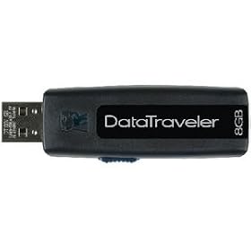 Kingston DataTraveler 8 GB USB 2.0 Flash Drive DT100/8GB
