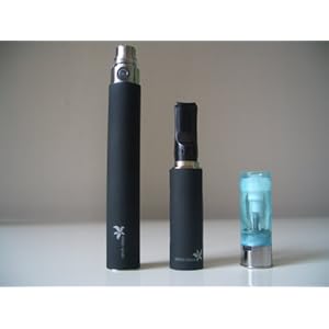 eGo-W SET: 2 x eGo-W mit 1100 mAh AKKU + hochwertiges Etui + Lanyard!!! Farbe: SCHWARZ! eGo-T Nachfolger