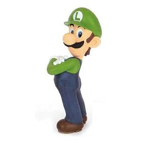 Super Mario Sofubi PVC Figure Part 6 - Luigi