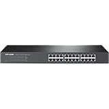 TP-LINK TL-SF1024 24-Port 10/100Mbps Switch 19-inch Rackmount 4.8Gbps Capacity