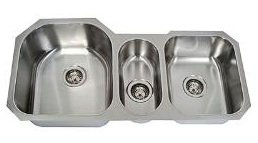 Undermount Triple Bowl Stainless - UT66058
