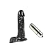 Doc Johnson Ballsy Super Dildo Black 9" X 2" Adult Sex Toy Kit