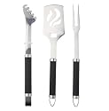 Kitchen Craft Coolmovers Deluxe Barbeque Tool Set, Stainless Steel, 3 Piece