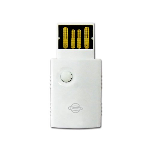 PLANEX 11n/g/b対応 WPSボタン搭載 300Mbpsハイパワー無線LAN USBアダプタ GW-USMicro300