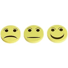 Moderationskarten, Gesicht positiv, 100 St./Pack