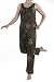 Chocolate Chandelier Corset Set Luxe by Bedhead - Women's, 100% Fine Cotton