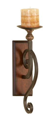 Elegant Metal Candle Sconce