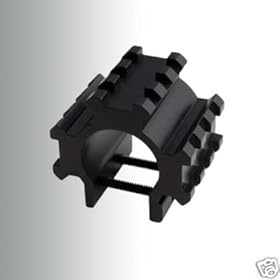  New Laserlyte Shotgun Tri Rail Mount Mag Tub Fits Any 1 inch Shotgun Tube Or Exte...