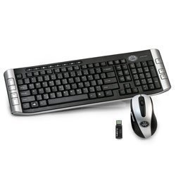 Wireless Keyboard and Mouse 2.4GHZ by Gear Head