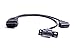 Arteckin Universal OBD II Splitter Extension Y Cable J1962 for GPS Tracking Devices