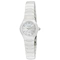 Accurist - LB1671W - Montre Femme - Quartz Analogique - Bracelet C�ramique Blanc