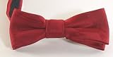Solid Red Boys Kids Bowtie Bow Tie Pretied