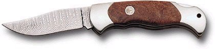 Boker 2022 DAMASCUS Single Blade Lockback Knife