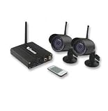 Ex-Pro Complete 2.4GHz CCTV [2 CAMERA] wireless system ideal for home & business security. Remote Control, Colour, Robust Weatherproof design, LED's automatically switch on providing night vision. Easy connect, TV, VCR, DVD DVR