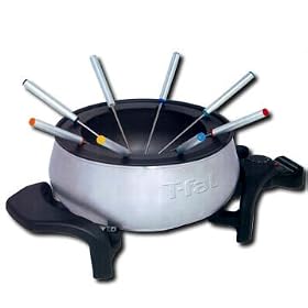 T-Fal Stainless Steel Electric Fondue Set EF4000 by T-Fal