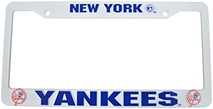 Official MLB Fan Shop Authentic Fan License Plate Frame (New York Yankees)