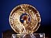 Staff of Ra, Egyptian Headpiece, Shiny Gold, Solid Metal_s-2