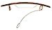 France Luxe Luxury Rectangle Barrette, Africa - Classic French Design for Everyday Wear