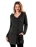 A Pea in the Pod Collection: Toggle Closure Wool Maternity Sweater Coat
