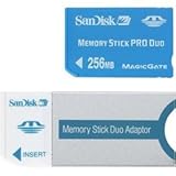 SanDisk 256 MB MemoryStick Pro Duo ( SDMSPD-256-A10 )