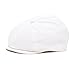 Born to Love White Newsboy Newborn and Baby Ivy Hat Driver Cap