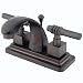 OIL RUBBED BRONZE BATHROOM SINK FAUCET FAUCETS NEW Image