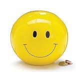 Smiley/Happy Face Piggy Bank Collectible Bank Great Gift Item