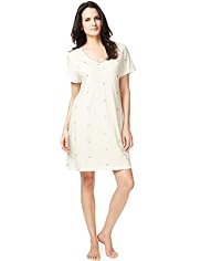 Per Una Modal Blend Embroidered Heart Minishirt