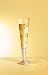 Champagne Glass, Champus, Suns, Designer Gold and Silver Champagne Flute w/ Napkin in Gift Box