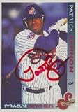 Patrick Lennon, Syracuse Skychiefs - Blue Jays Affiliate, 1998 Blueline Autographed Card