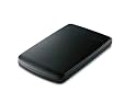 Buffalo Juststore 500GB USB 2.0 Slimline Portable External Hard  Drive - Black