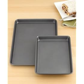 Calphalon Classic Large Jelly Roll and Brownie Pan Set by Calphalon