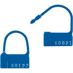 BOXSE1026 - 2 Blue PP-2 Plastic Padlock Seal