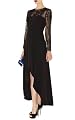 Lace Sleeve Maxi Dress