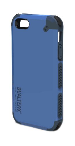 Puregear 02-001-01862 DualTek Extreme Impact Case with 3M Ear for iPhone 5 - 1 Pack - Retail Packaging - Blue