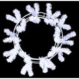 24" Work Wreath - White Work Wreath for Creating Deco Mesh Wreaths