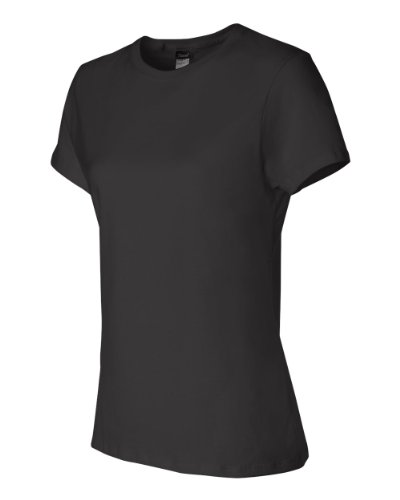 Hanes Ladies' Nano-TÂ® T-Shirt - Black - S