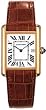 New Cartier Tank Louis Mens Solid Gold Watch W1529756