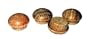 Wood Button For Screw Hole 3/8" Red Oak (Bag of 100)