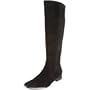 Aquatalia by Marvin K. Women's Cookie Knee-High Boot,Black Nappa Suede,8 M US