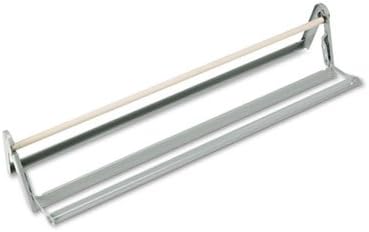 Paper Roll Cutter for Rolls Up to 9 in Diameter, 36" Wide, Steel, Light Gray"